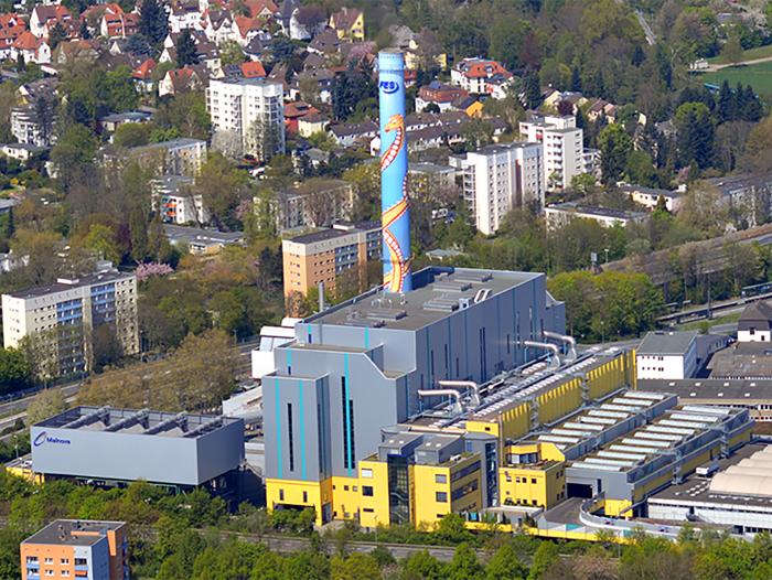 Die Anlagen des MHKW in Frankfurt am Main