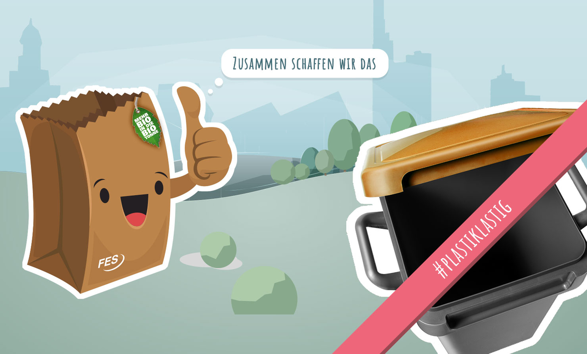 Illustration einer Biokampagne