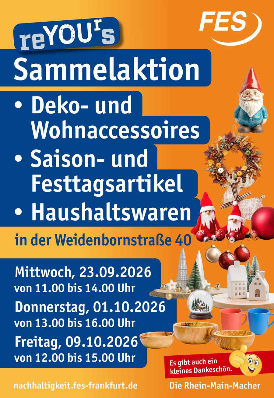 reYOUrs Sammelaktion